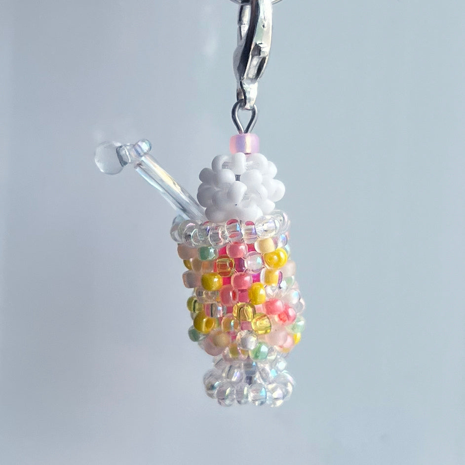 Strawberry Marble Soda Float